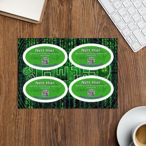 Gami nett hier sticker