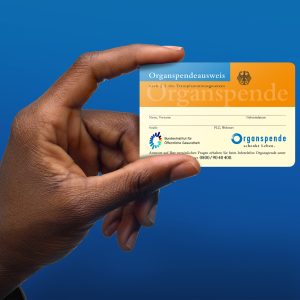 Kostenloser Organspendeausweis